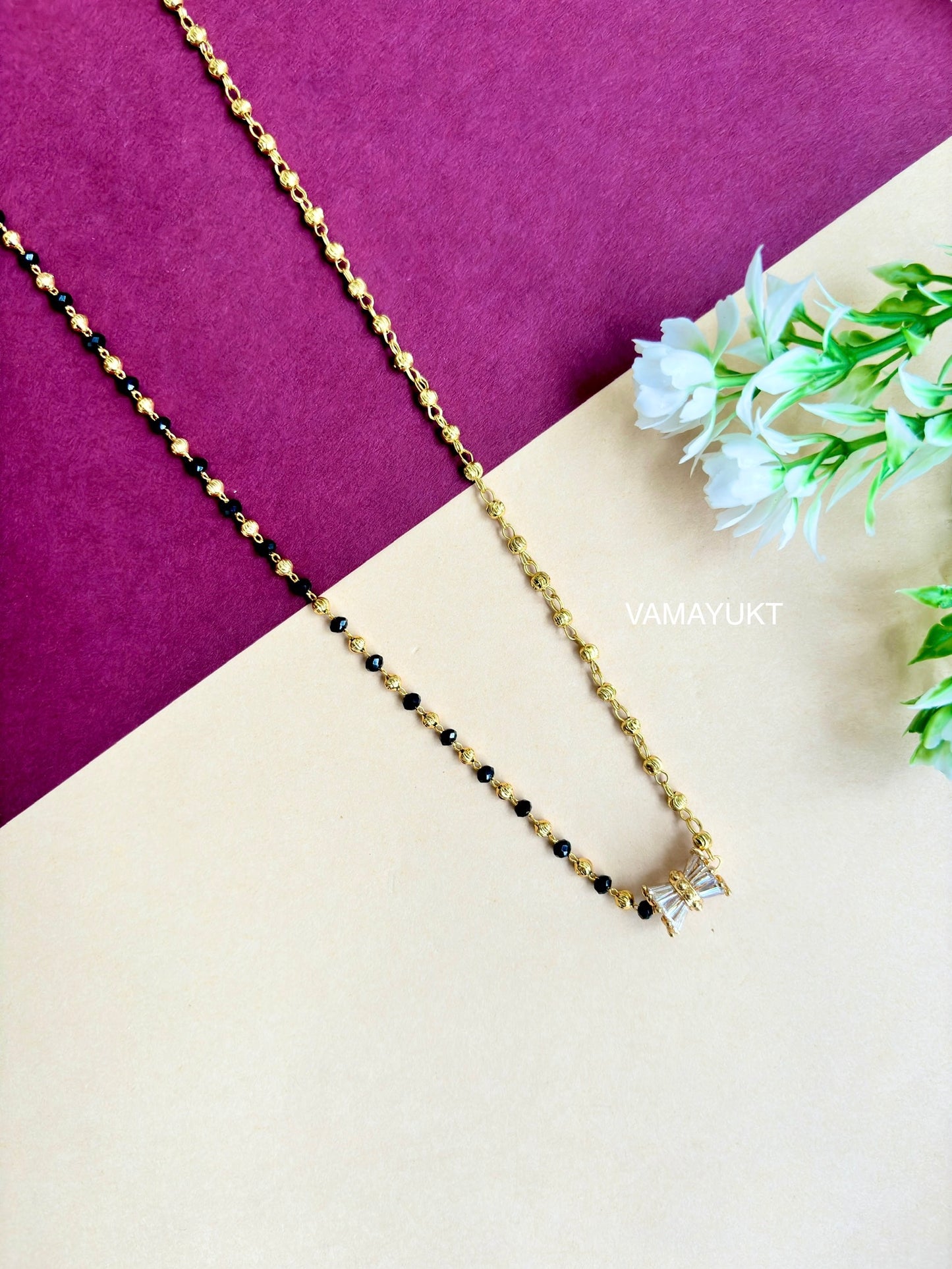 Droar 1 side modern mangalsutra