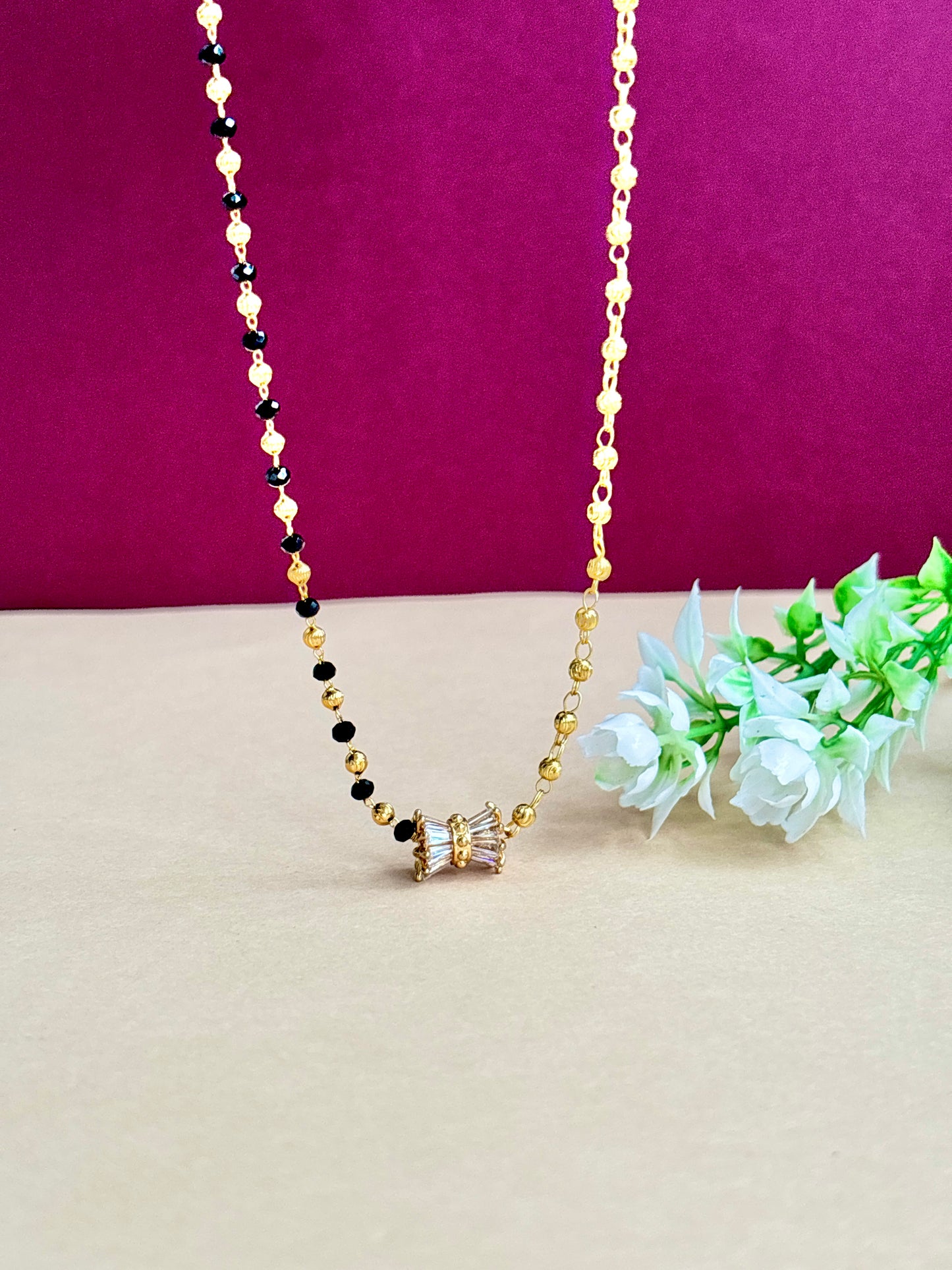 Droar 1 side modern mangalsutra