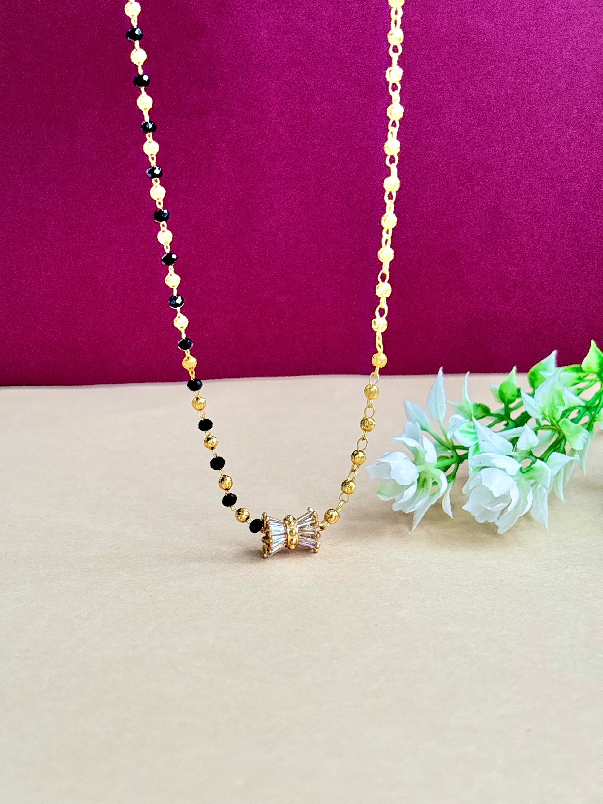 Droar 1 side modern mangalsutra
