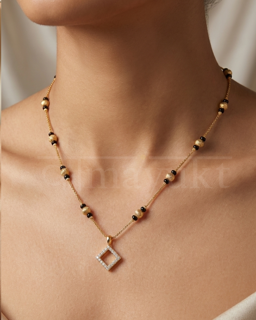 Edge of love modern mangalsutra