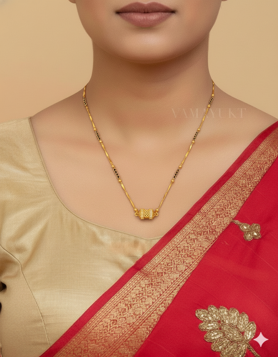 Elite V3 modern cube mangalsutra