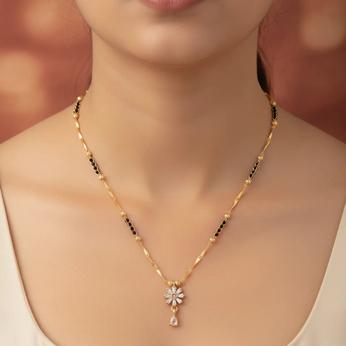 Elegant Modern Gold Mangalsutra Collection| Avni Minimal ,Elite V4 and  Shreya Black Bead