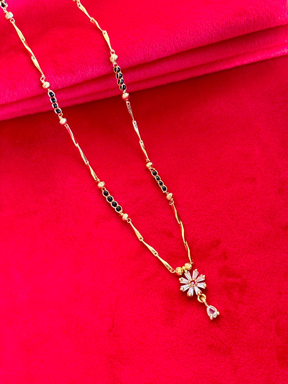 Elite V4 modern flower mangalsutra