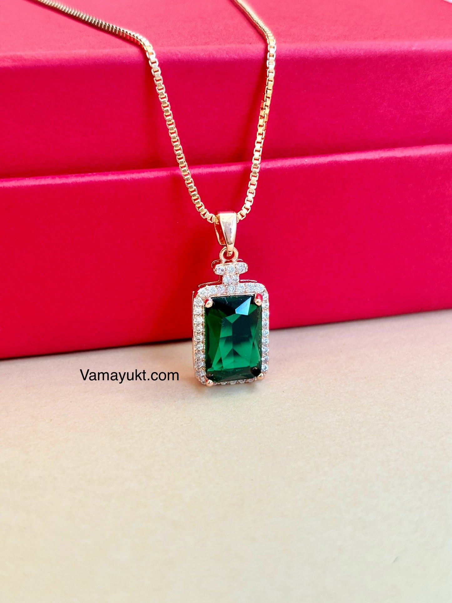 Emerald Green necklace