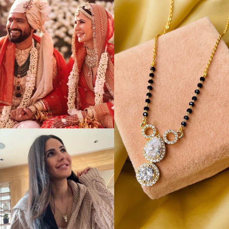 Katrina Kaif inspired modern Mangalsutra | Fine Design Jewelry & Accessories