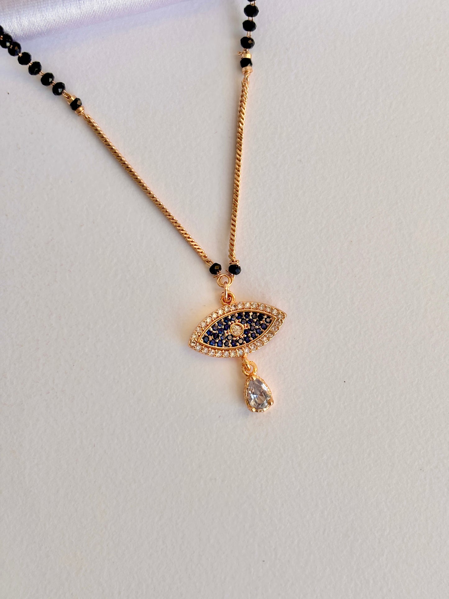 Evil eye modern Rosegold Mg
