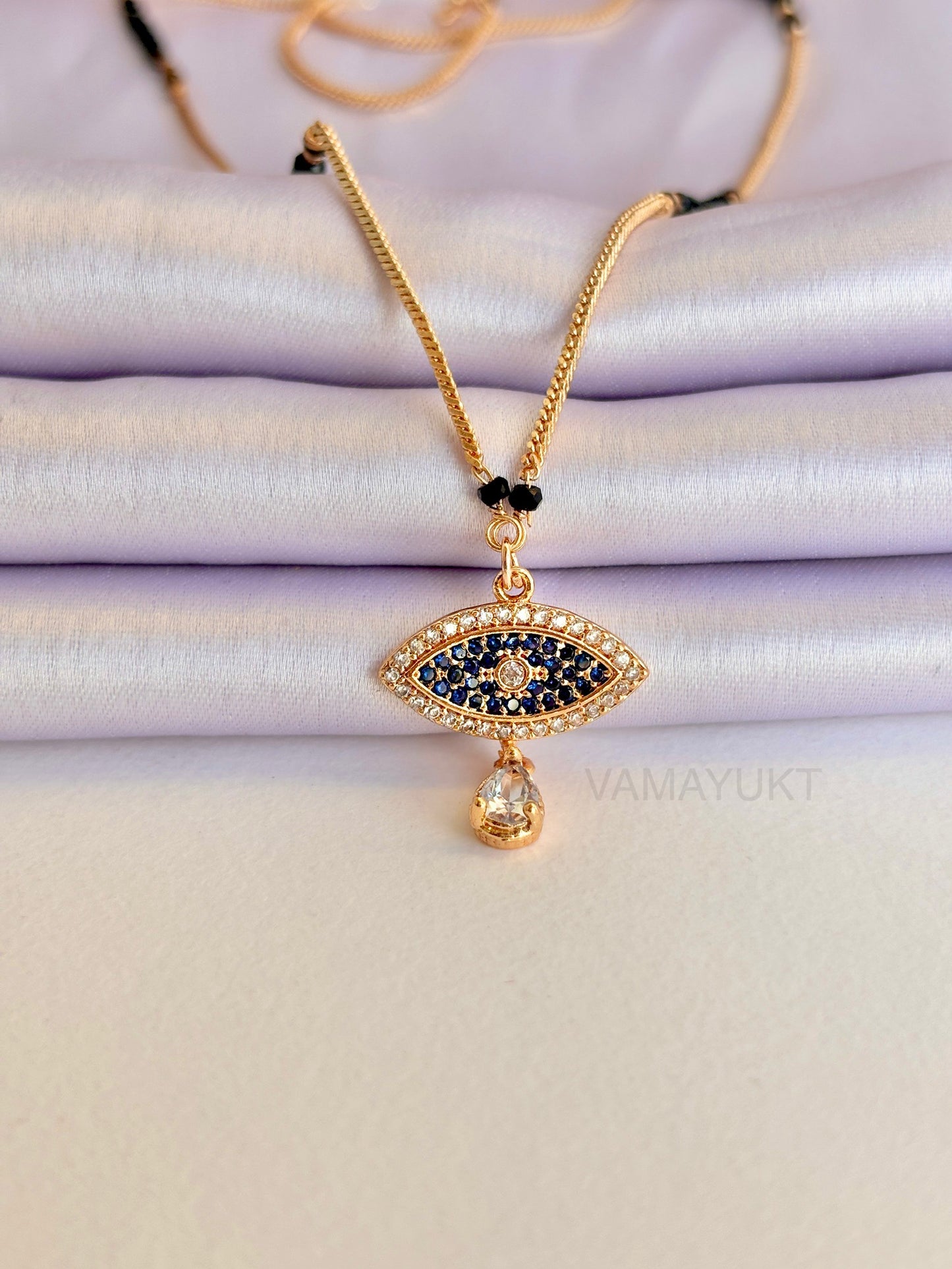 Evil eye modern Rosegold Mg
