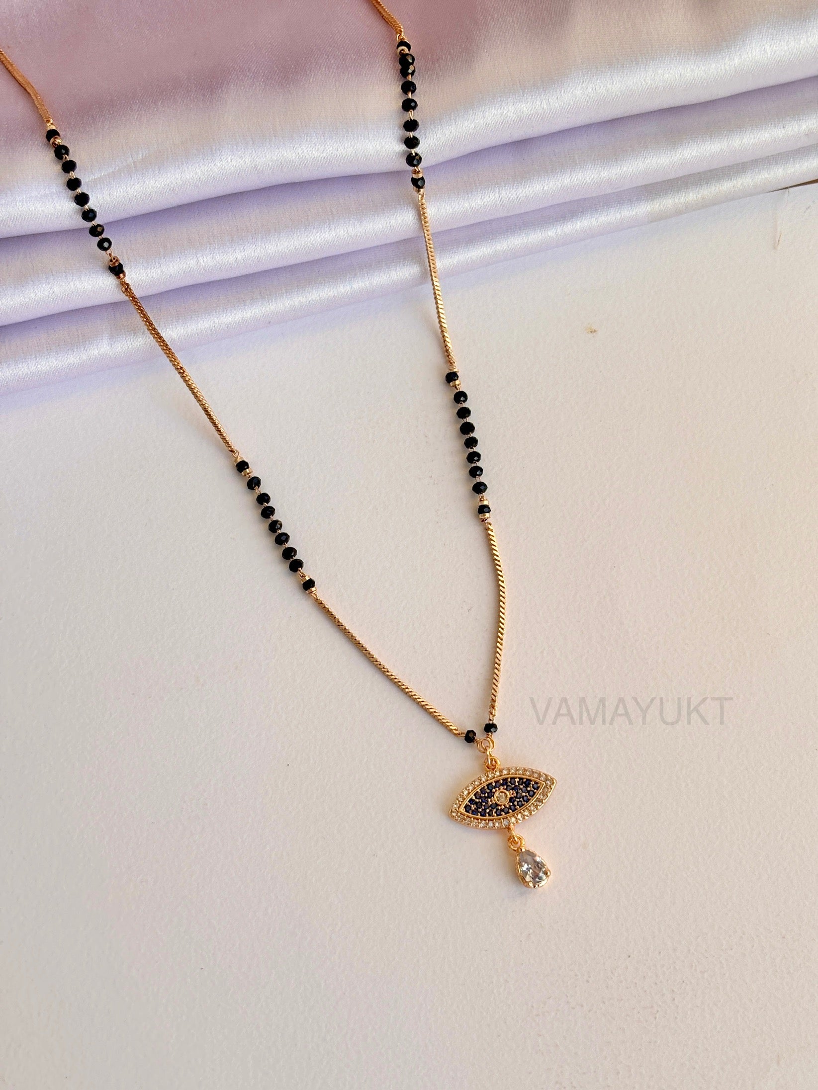 Evil eye modern Rosegold Mg