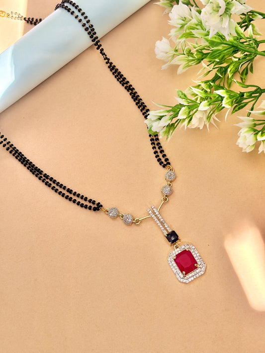 Gia 2 strand mangalsutra