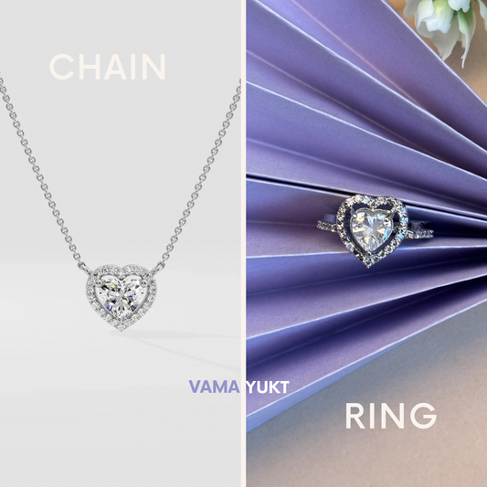 Combo Set of Heart CZ  gift