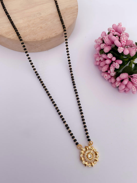 Hexaflower Gold mangalsutra