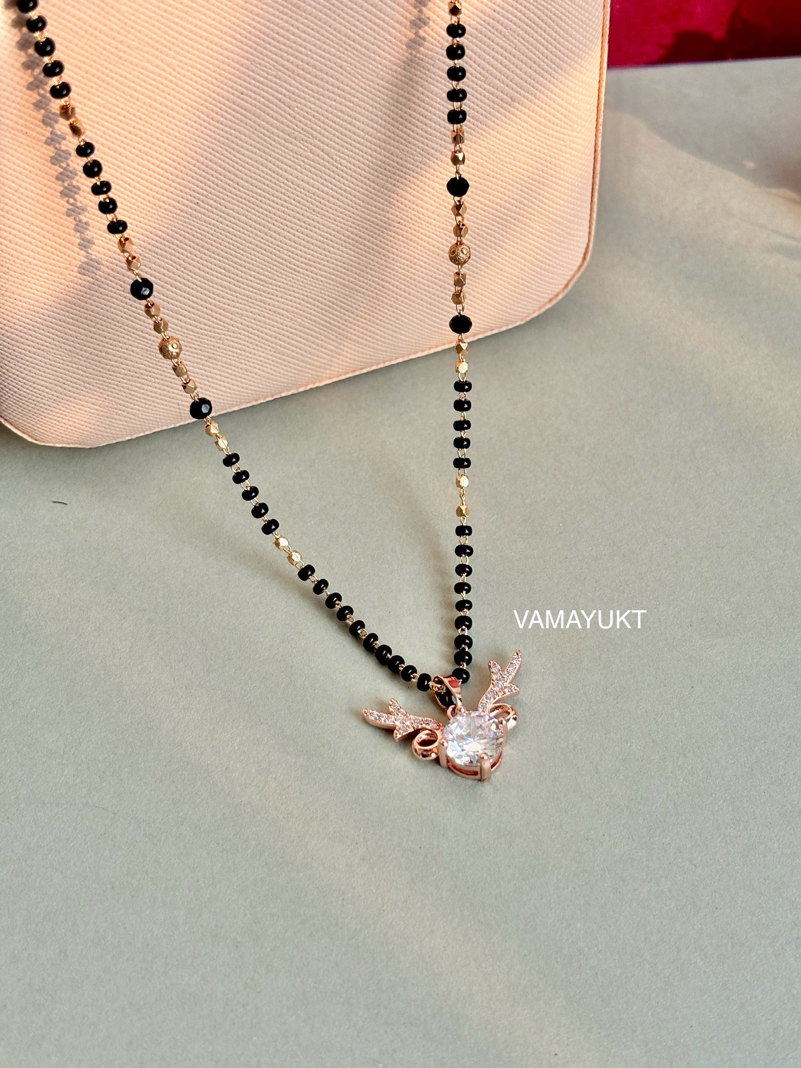 Hope  mangalsutra rosegold
