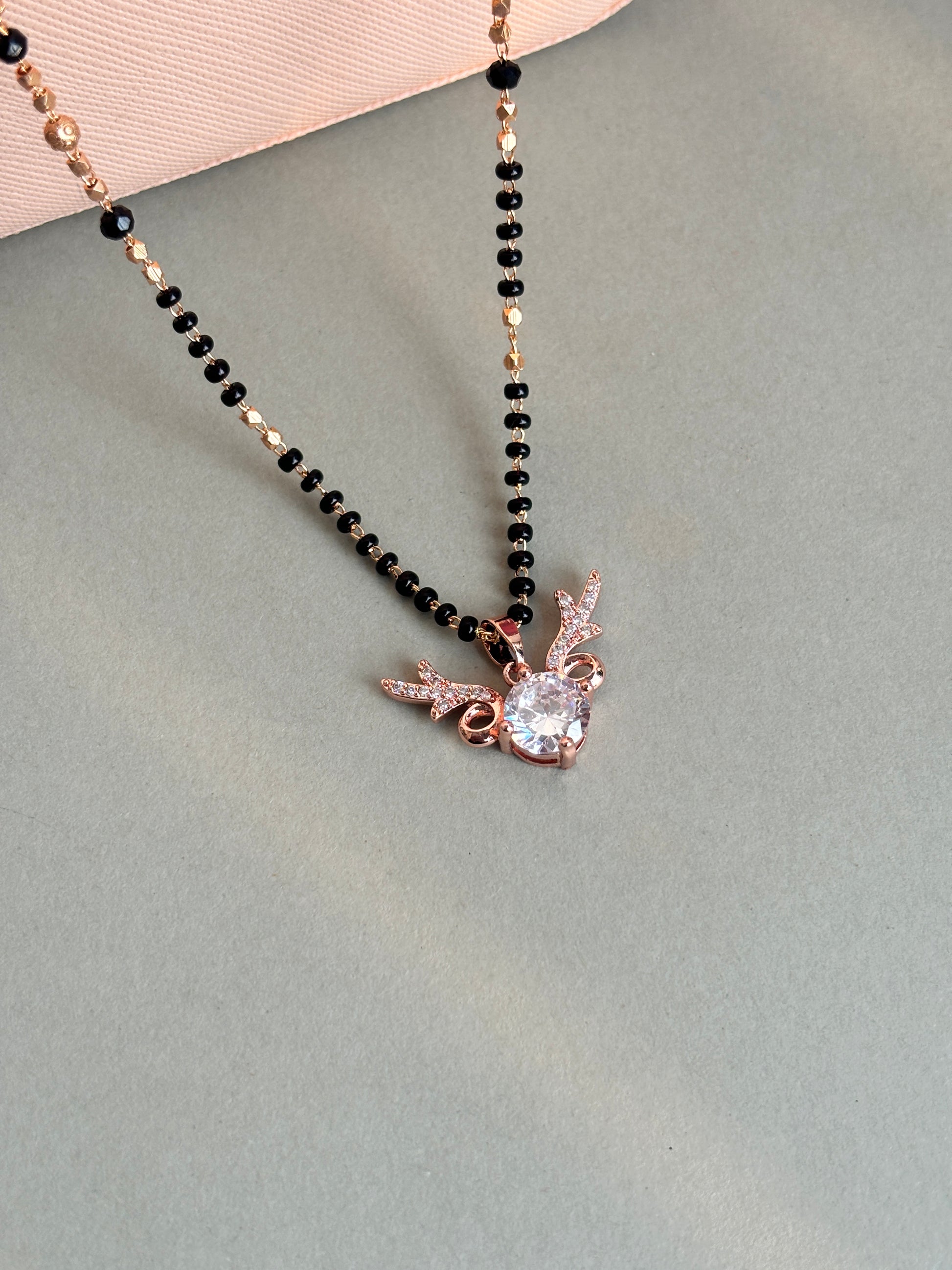 Hope  mangalsutra rosegold