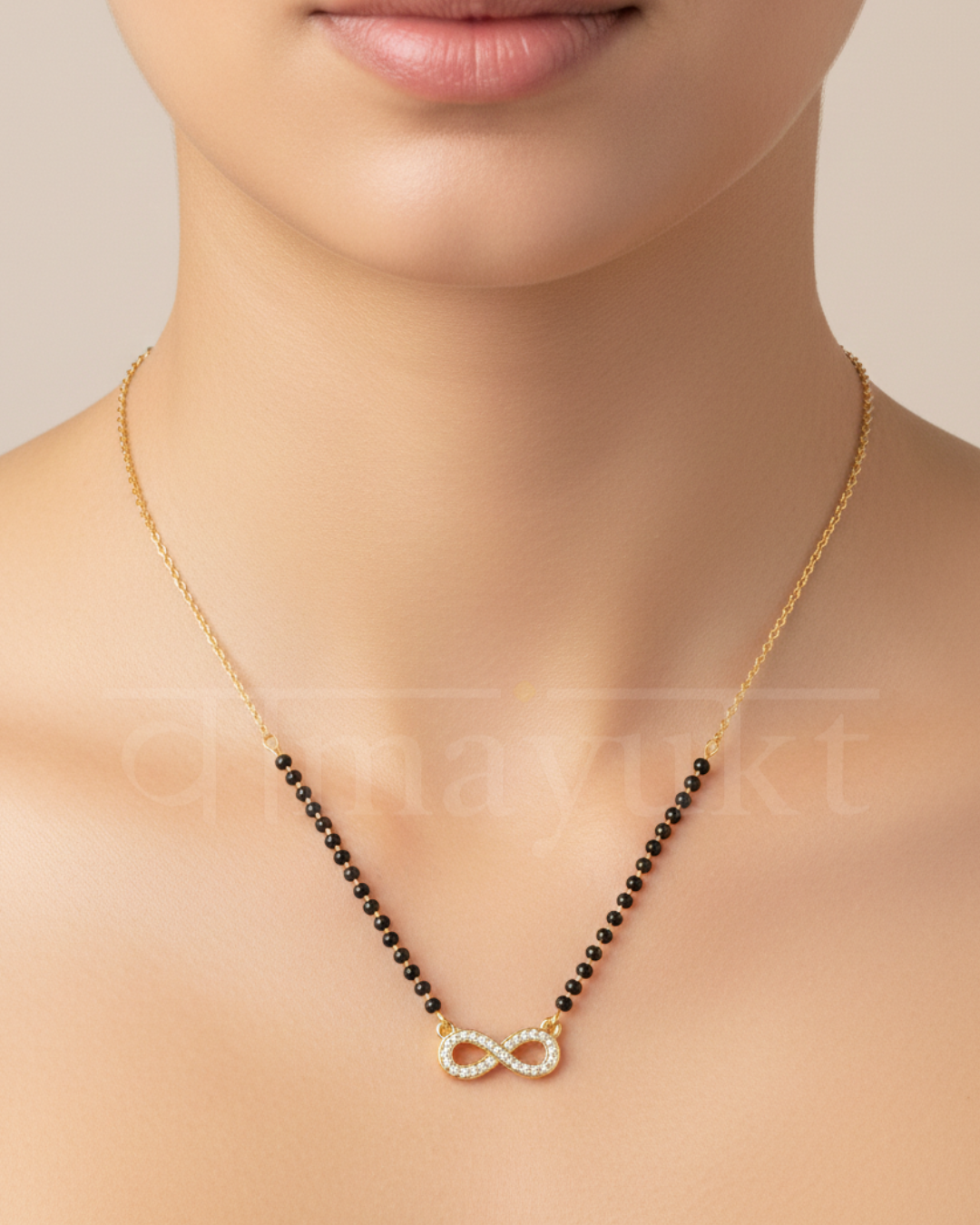 Infinity signature mangalsutra