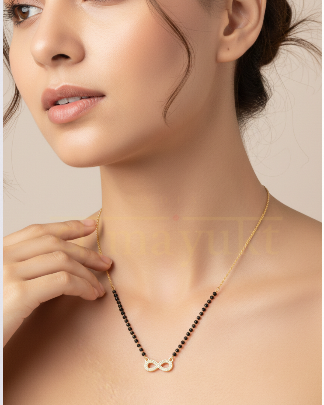 Infinity signature mangalsutra