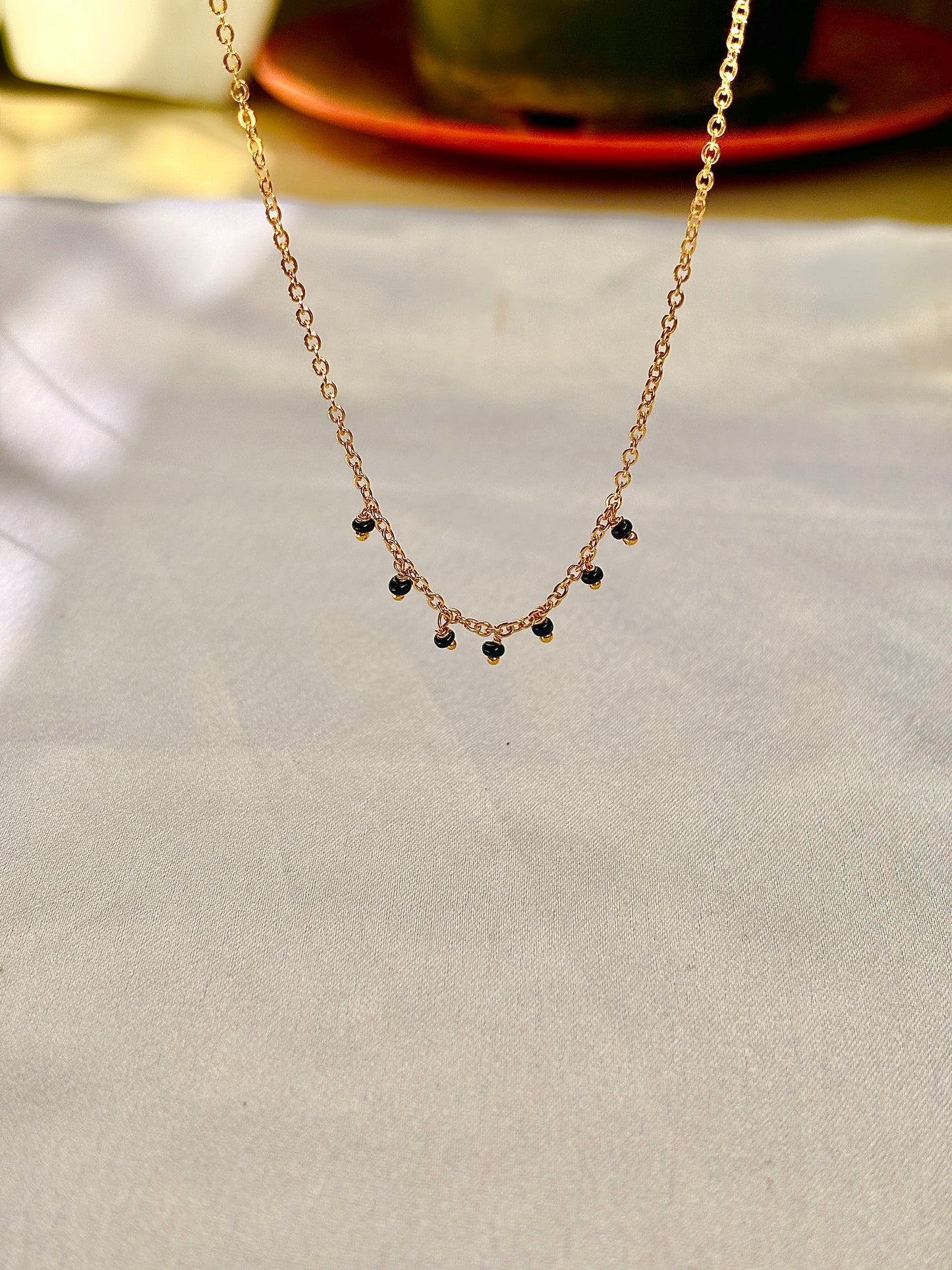 Ishani minimal  7bead chain mangalsutra