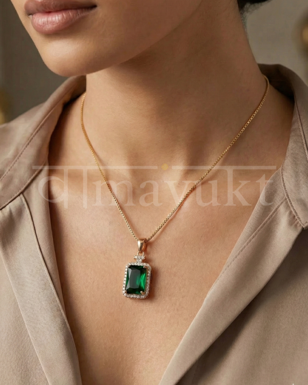 Emerald Green necklace