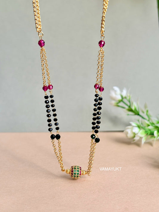 Kesha  crystal mangalsutra 18 inch