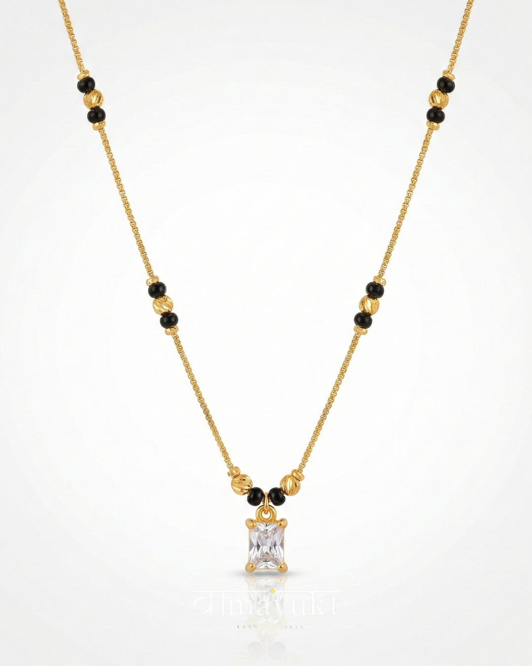 Kia emerald modern mangalsutra