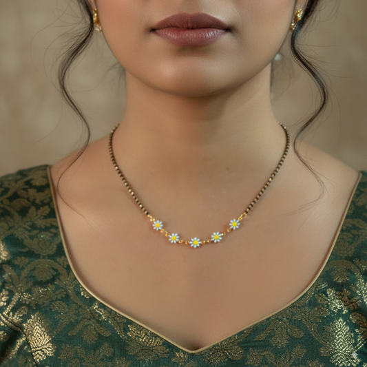 Daisy Mangalsutra Millenial Inspired 18 Inch