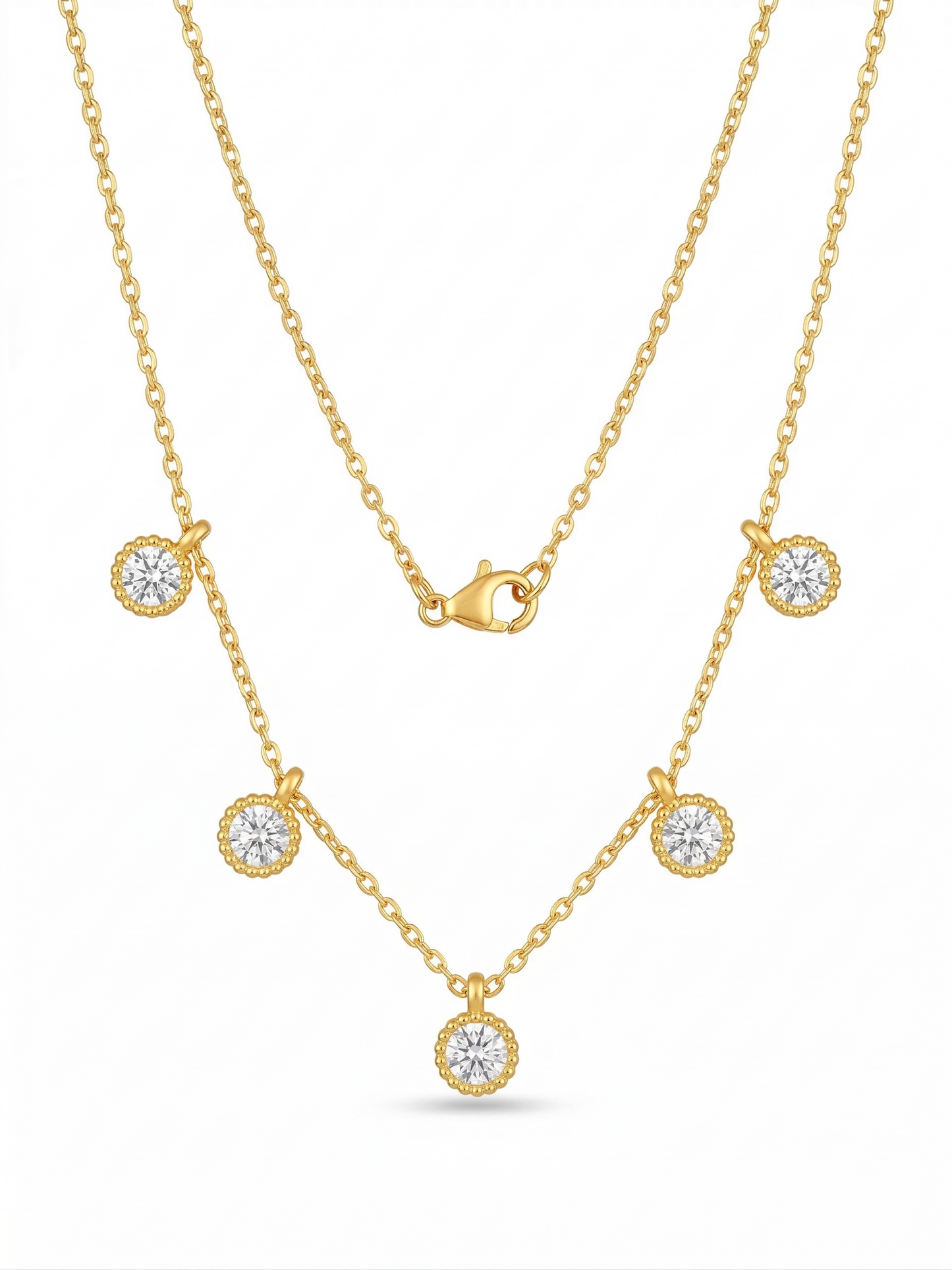 Lumina 5 chain necklace