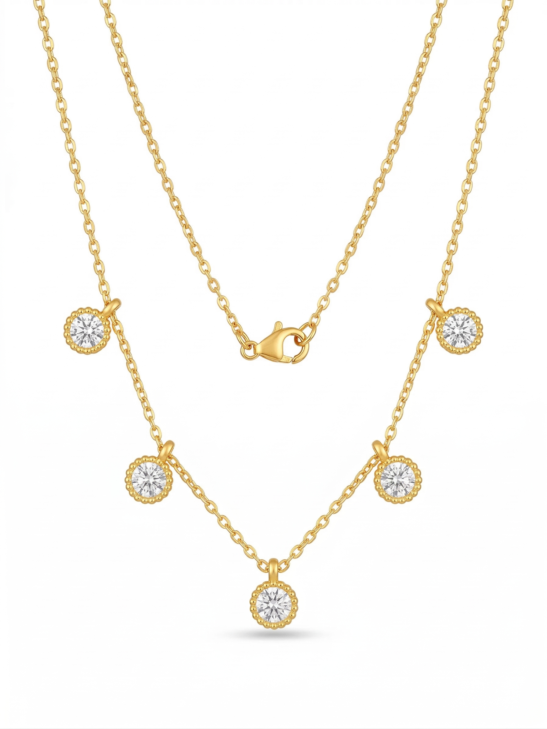 Lumina 5 chain necklace