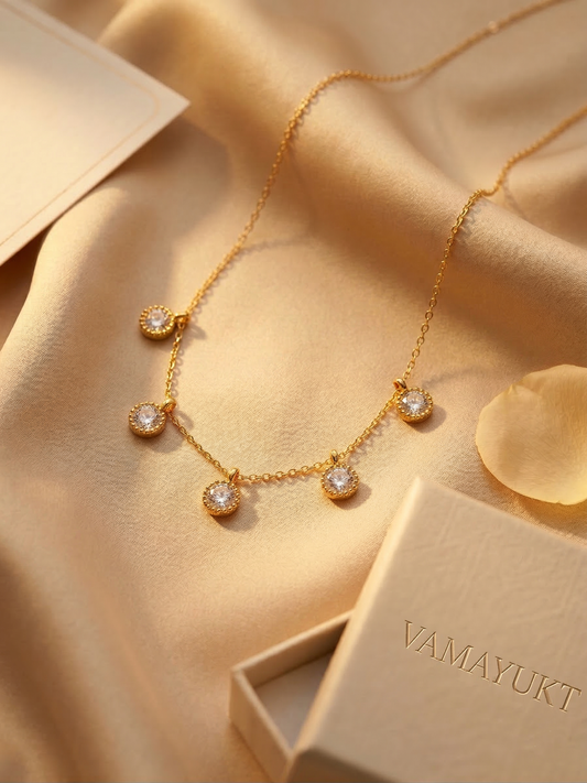 Lumina 5 chain necklace