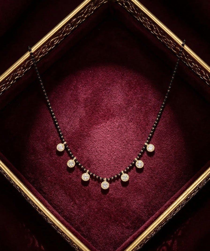 Nova 7 Stone Elegant Mangalsutra for Women