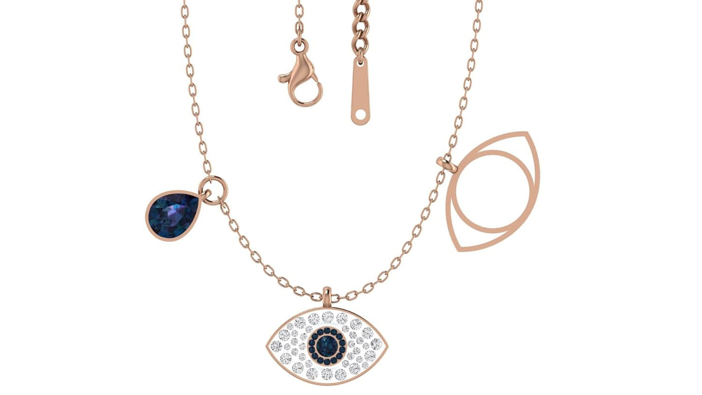 Monalisa evileye Necklace waterproof