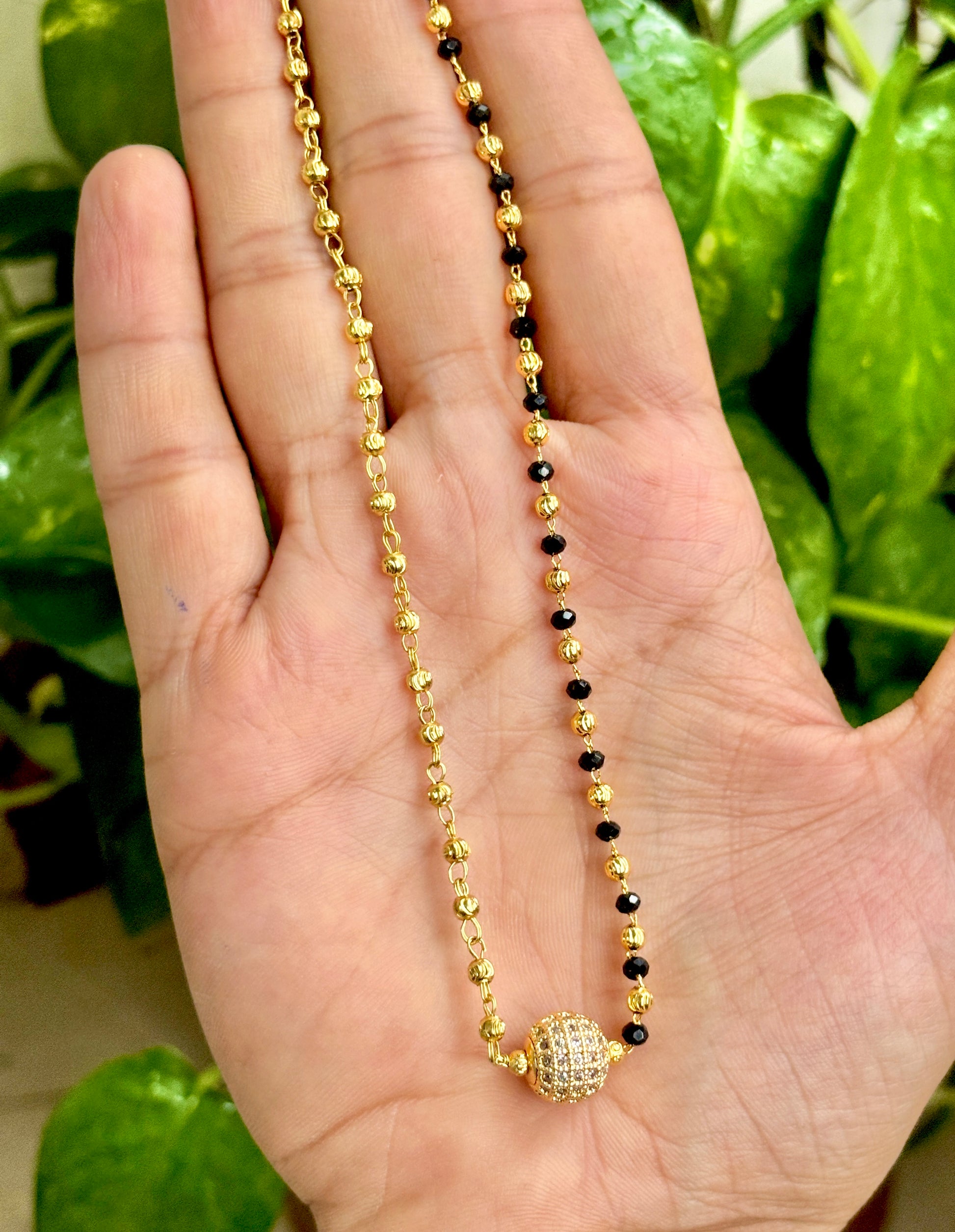 Navya 1 side modern mangalsutra
