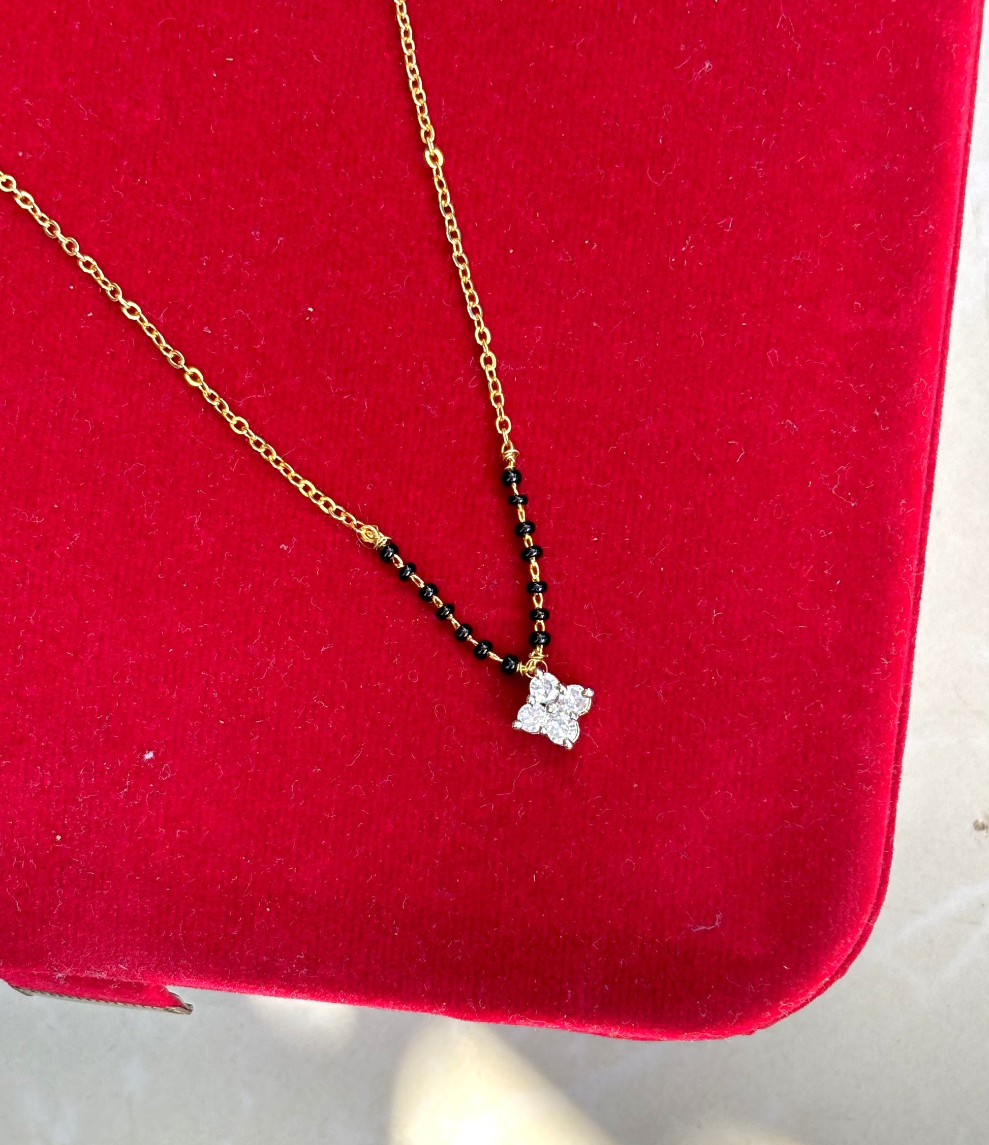 Navya A.d minimal modern mangalsutra