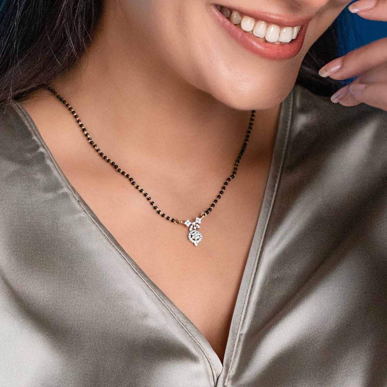 Nisha Mangalsutra  18 inch