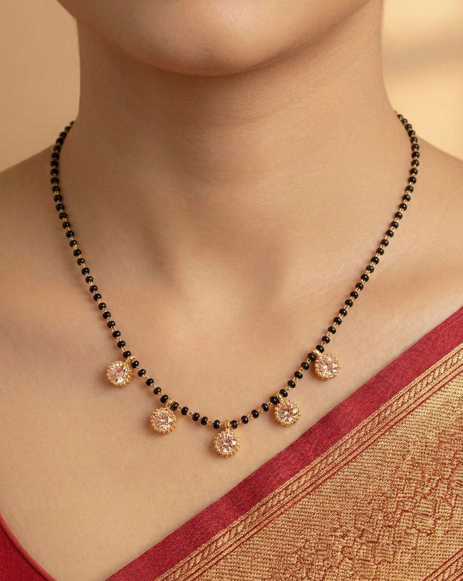 Nova5 stone mangalsutra