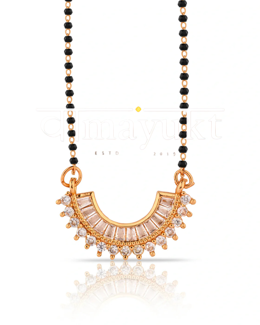 Nyra Gold plated mangalsutra