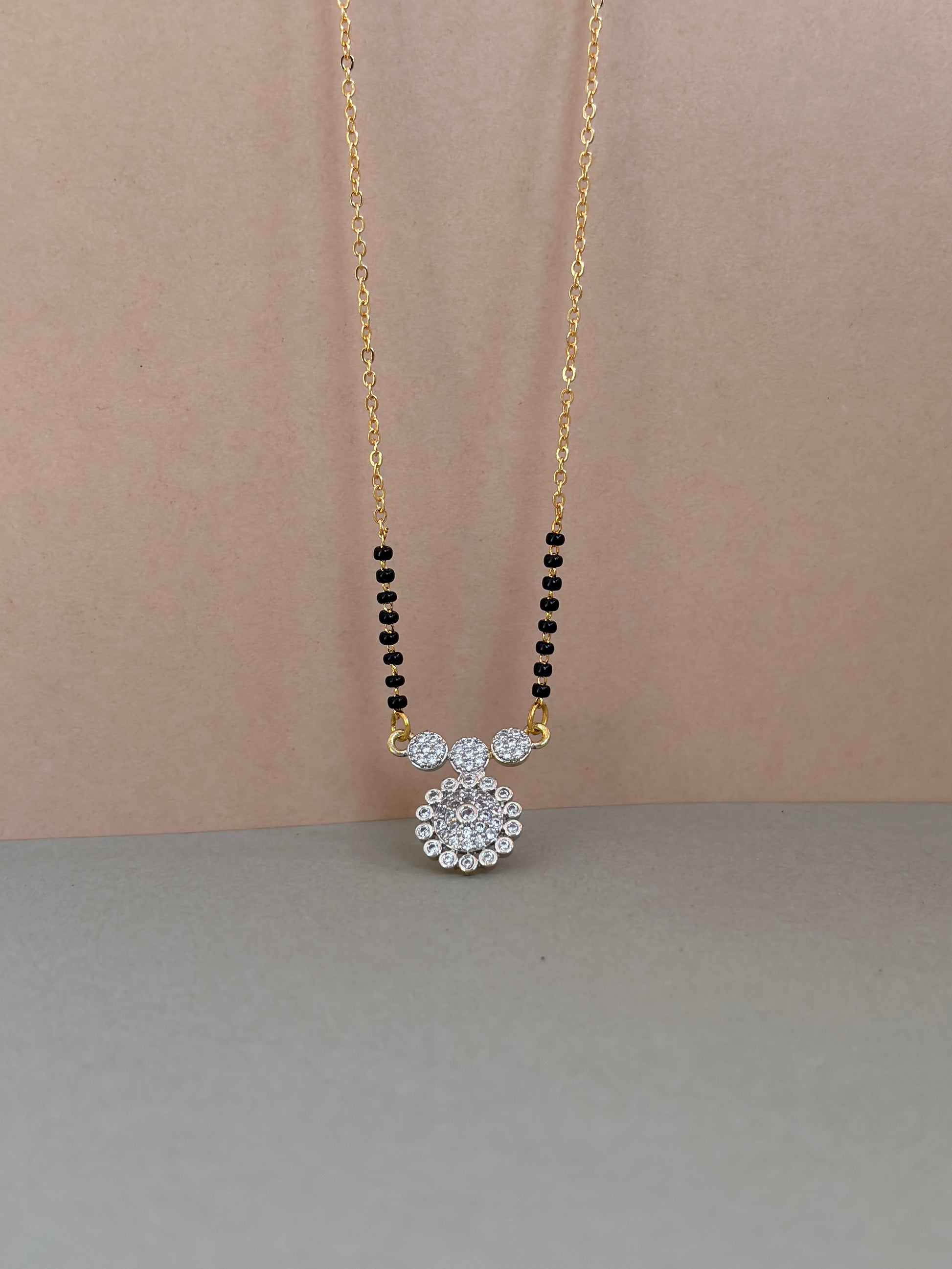 Premium Sun Pendant Modern Mangalsutra 100% Brass