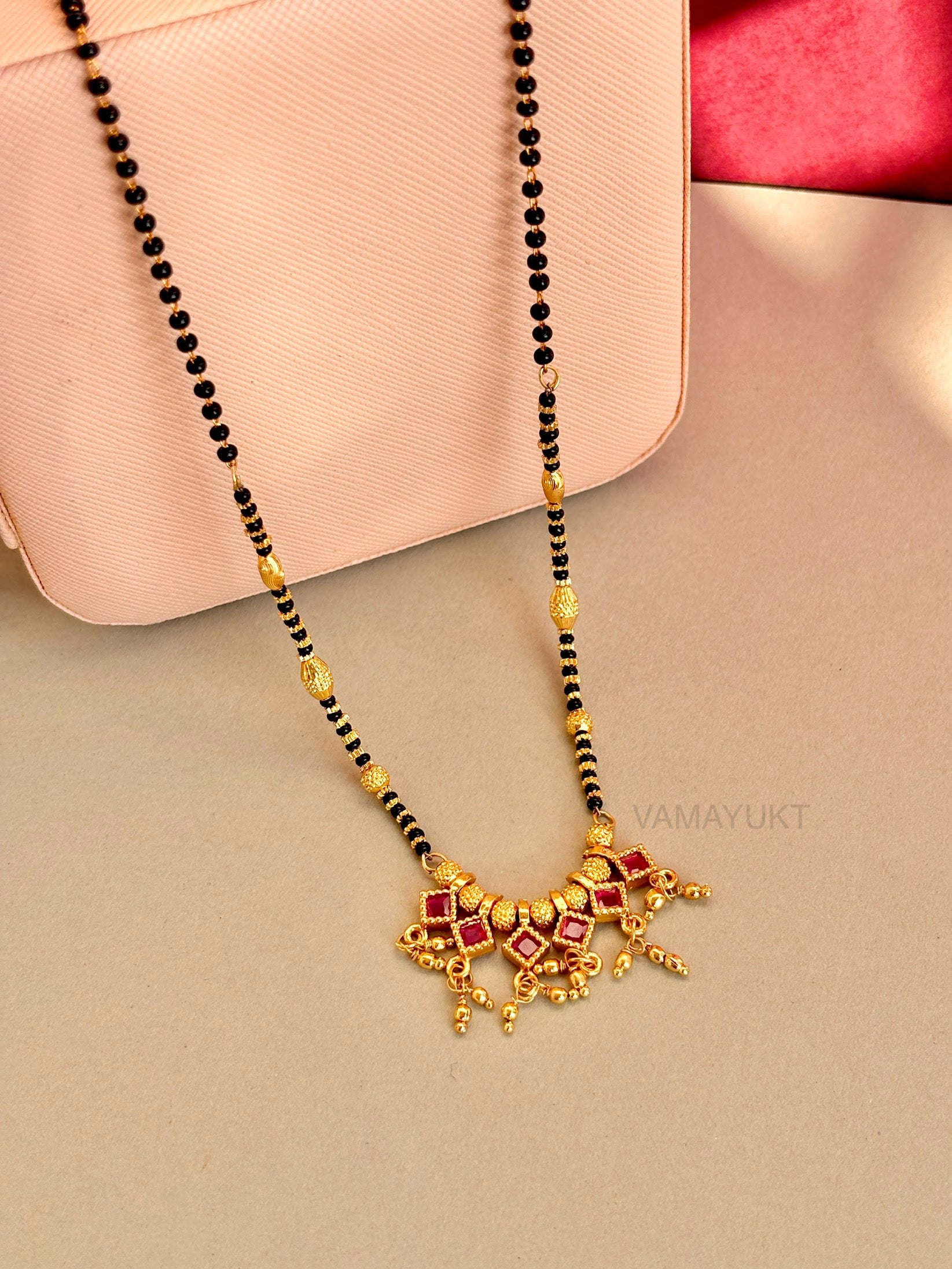 Saniya HighGold Hanging Mangalsutra