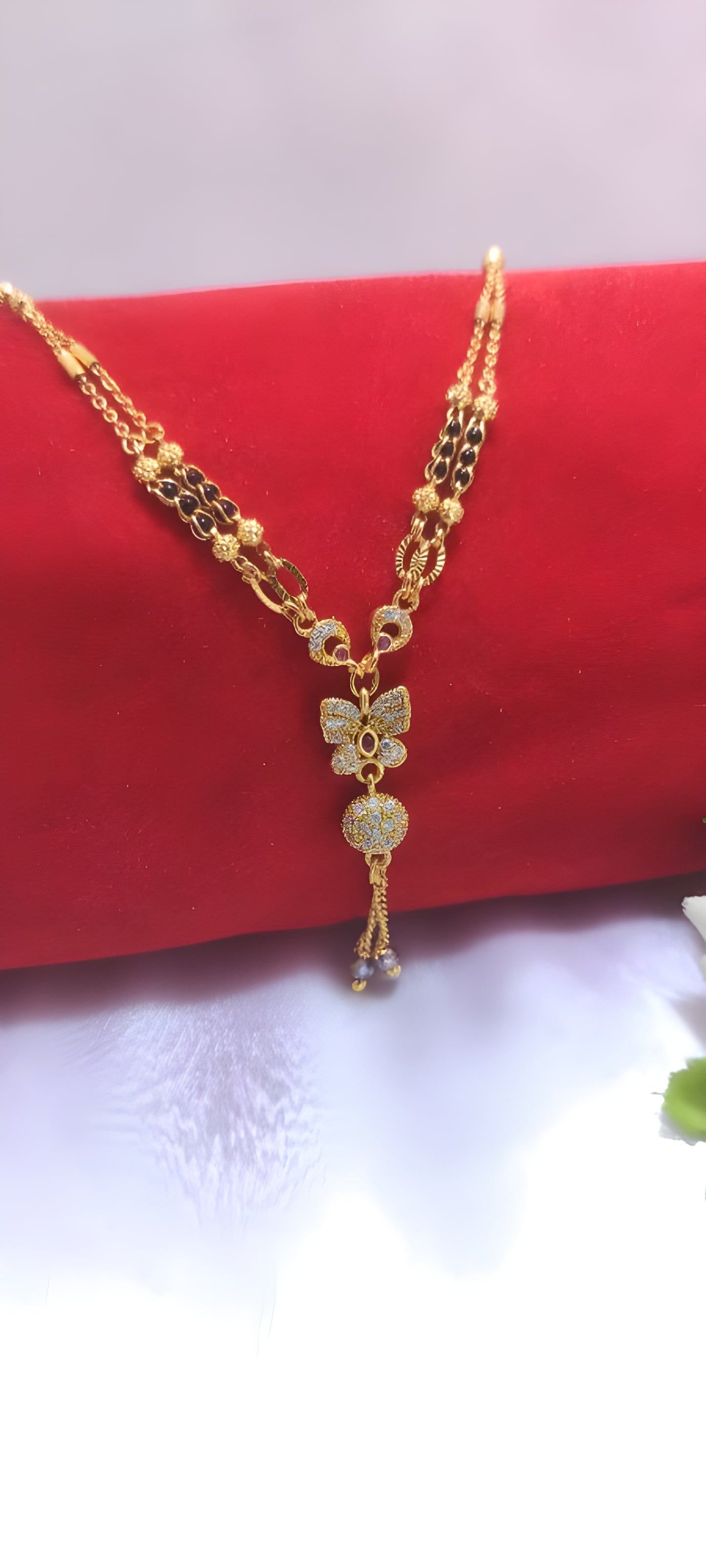 Prime Bt1 Gold Plated Mangalsutra
