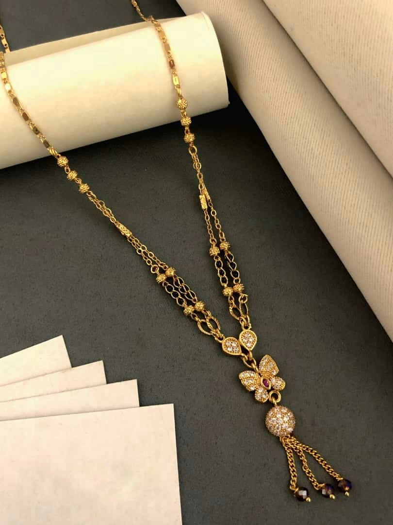 Prime Bt1 Gold Plated Mangalsutra