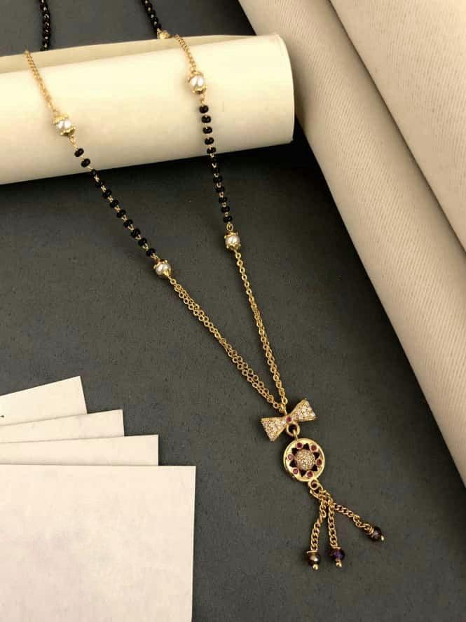 Prime Lbs9 Gold Plated Mangalsutra