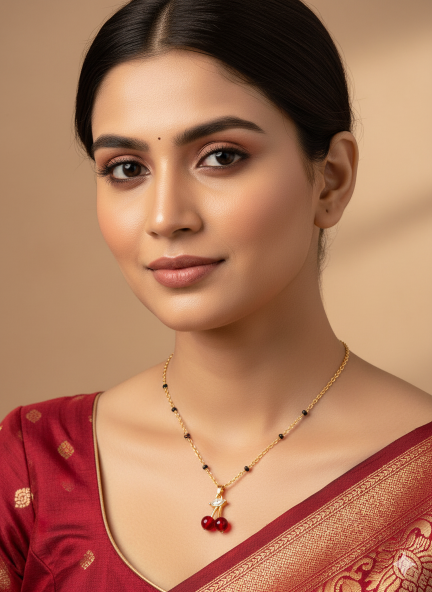 Redcherry modern mangalsutra