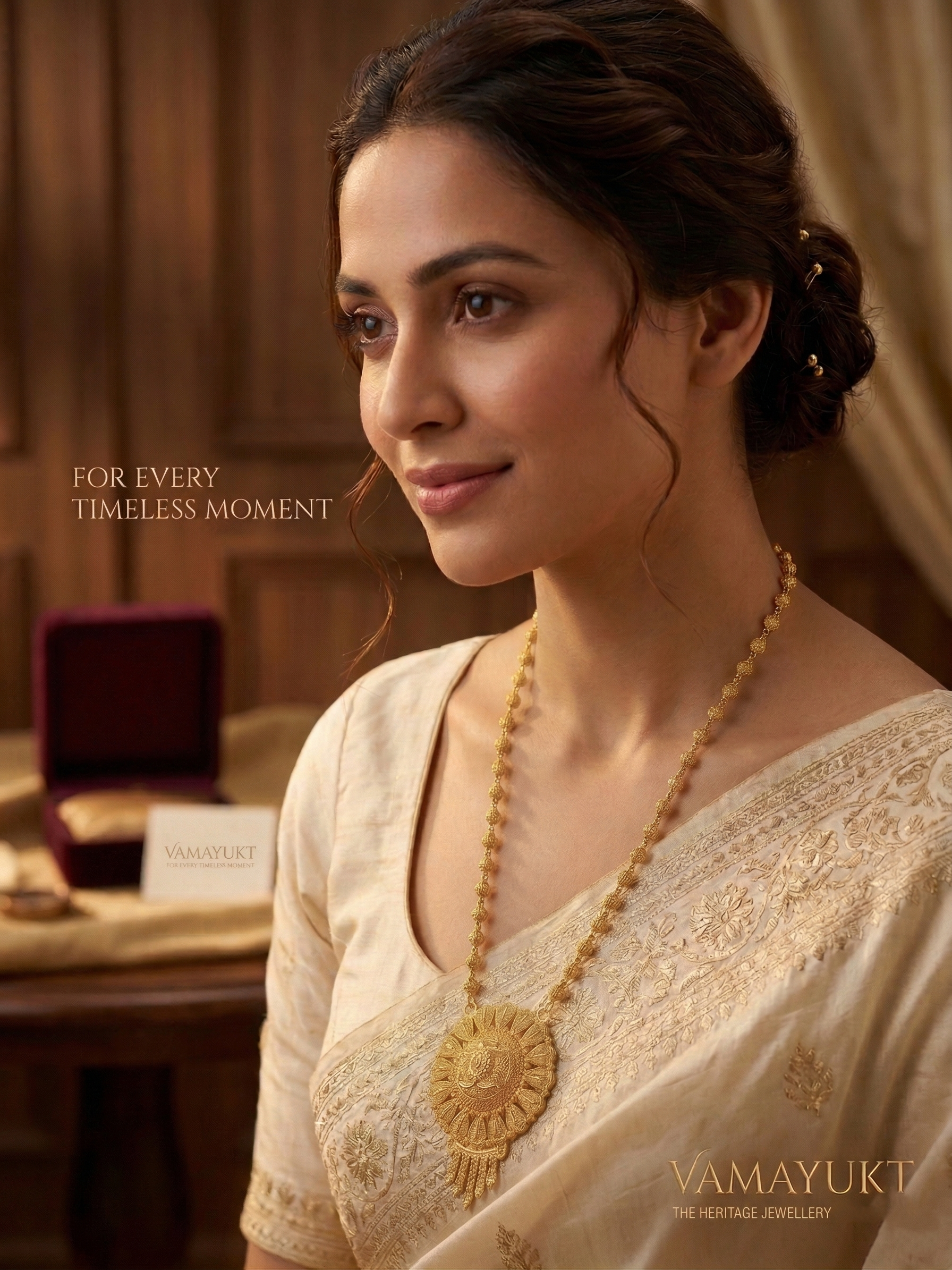 Royal gold necklace