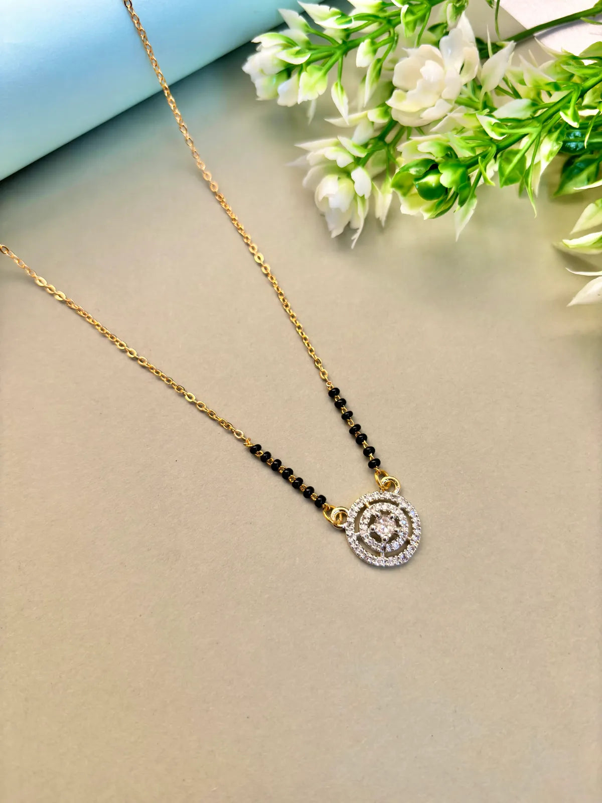 Vaiedhi , Vati and Shalo Modern Mangalsutra Combo Set