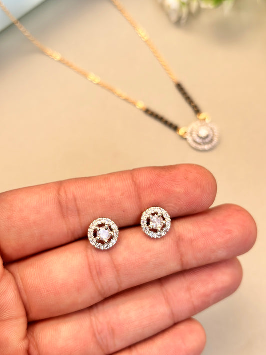 SHalo Modern Mangalsutra Set gold