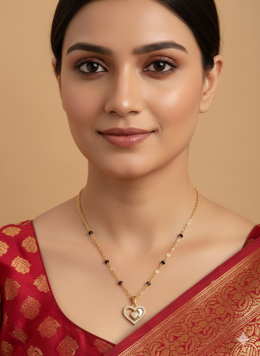 Sakshi heart 3bead mg