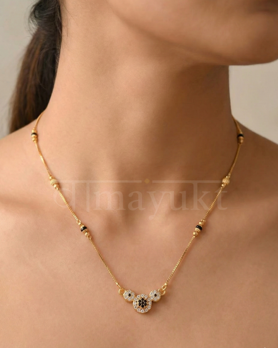 Sangam vati modern mangalsutra