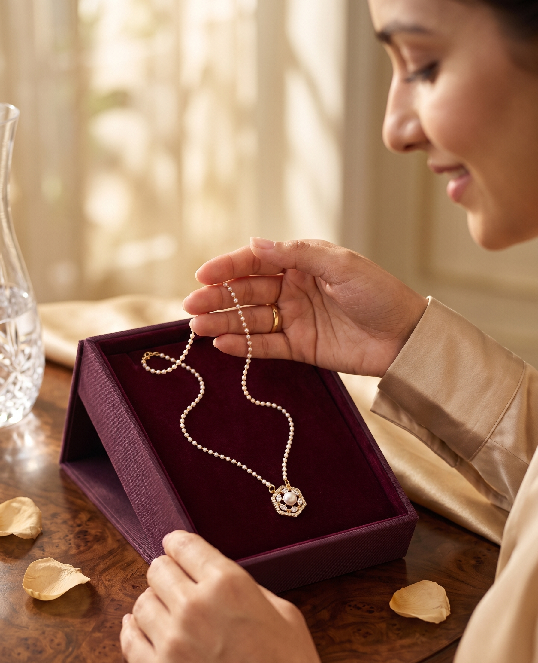 Sasha pearl necklace