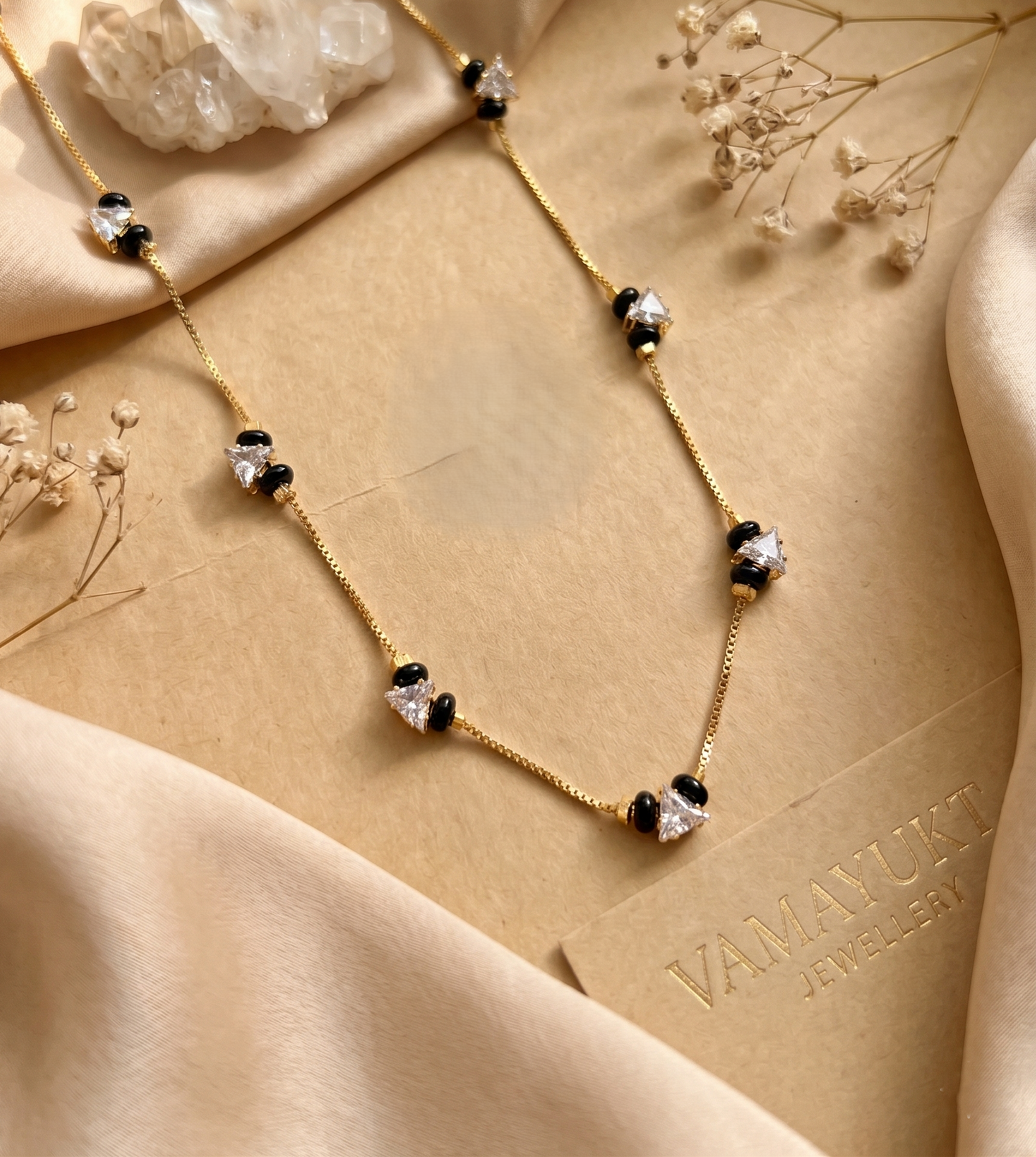 Seven Aura Modern Mangalsutra