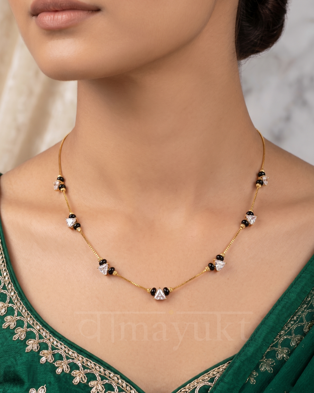 Seven Aura Modern Mangalsutra