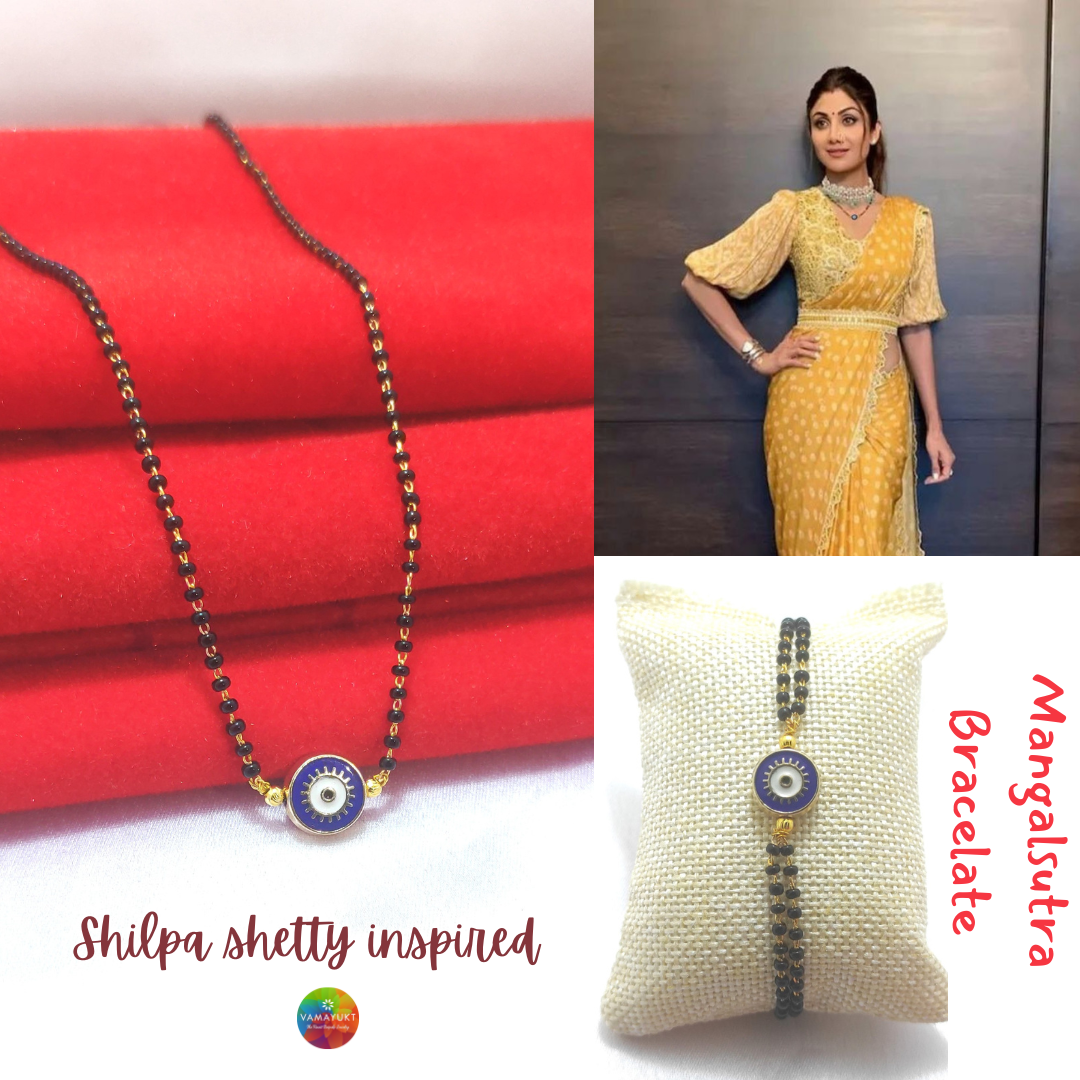 Combo Set of Shilpa Evil Eye Mangalsutra