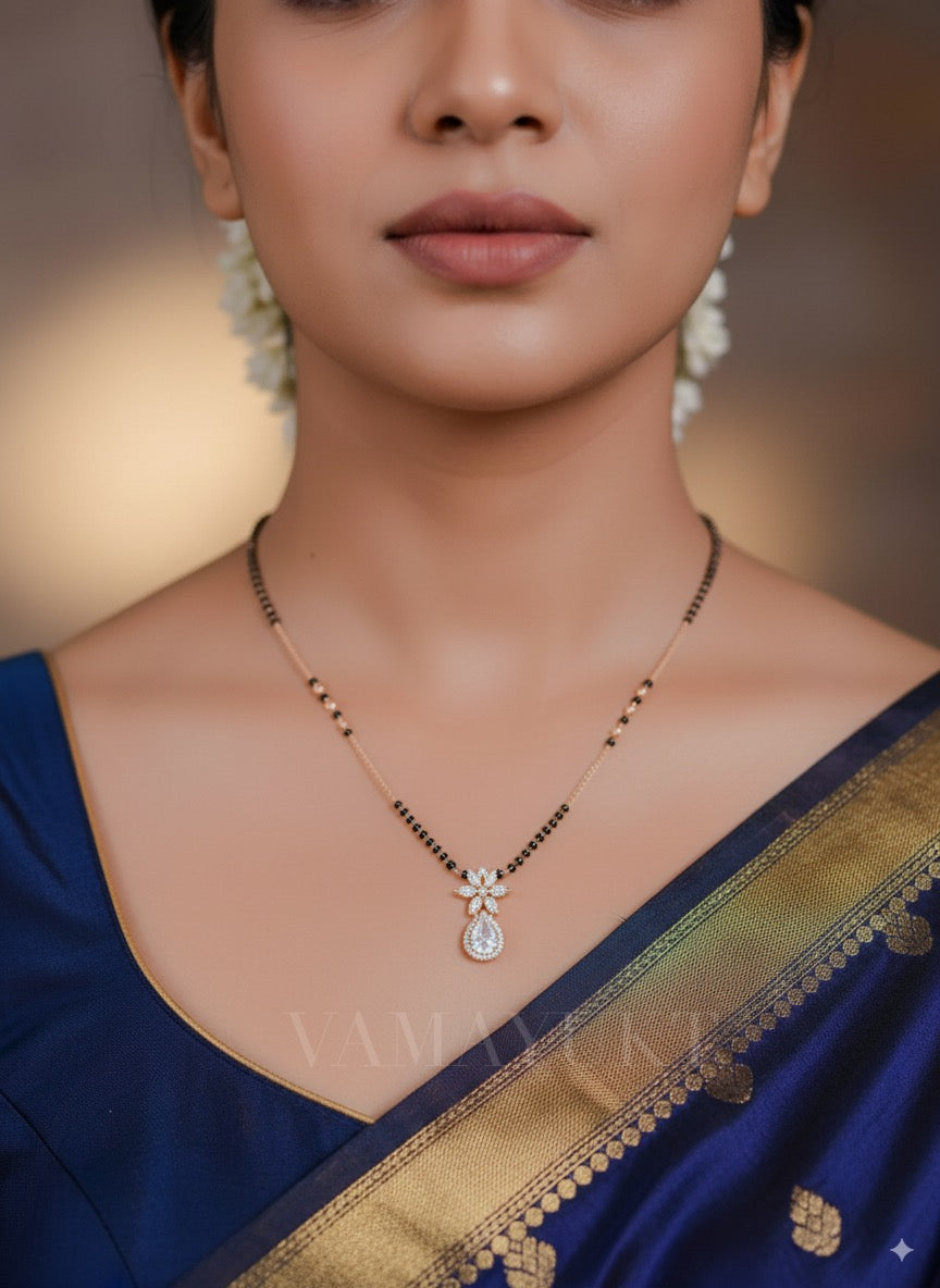 Amaya white modern mangalsutra